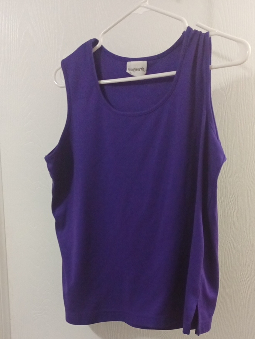 BonWorth Deep Purple Scoop Neck Tank